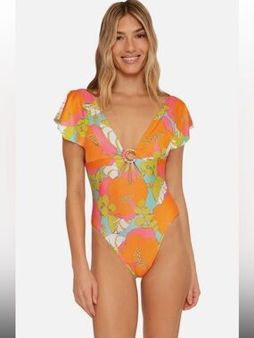 Trina Turk Playa Del Flor One-Piece Swimsuit